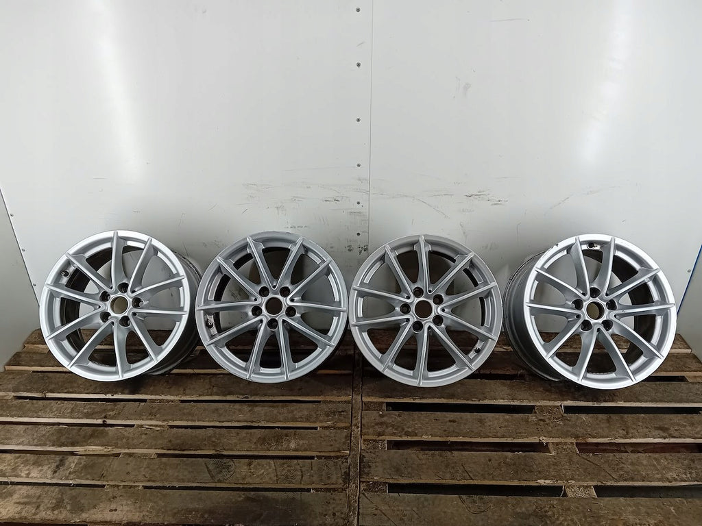 4x Alufelge 17 Zoll 7.5" 5x112 27ET Silber 6868217 BMW G30 Rim Wheel FEL7905861188hk