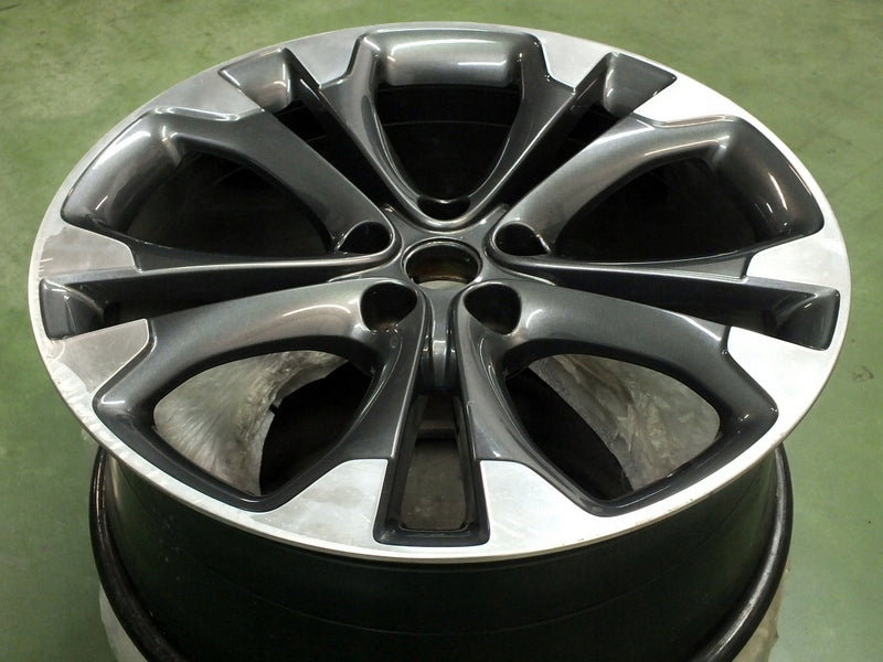1x Alufelge 20 Zoll 8.5" 5x115 41ET Glanz Graphit Mg Cascada Rim Wheel FEL2505738714lf