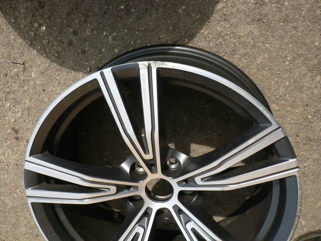 1x Alufelge 19 Zoll 8.0" 5x112 27ET 8089896 BMW G21 G20 Rim Wheel FEL6625559749ev