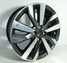 Load image into Gallery viewer, 1x Alufelge 17 Zoll 6.5&quot; 4x100 50ET Glanz Graphit AC4CH-T6 Nissan Micra V Clio