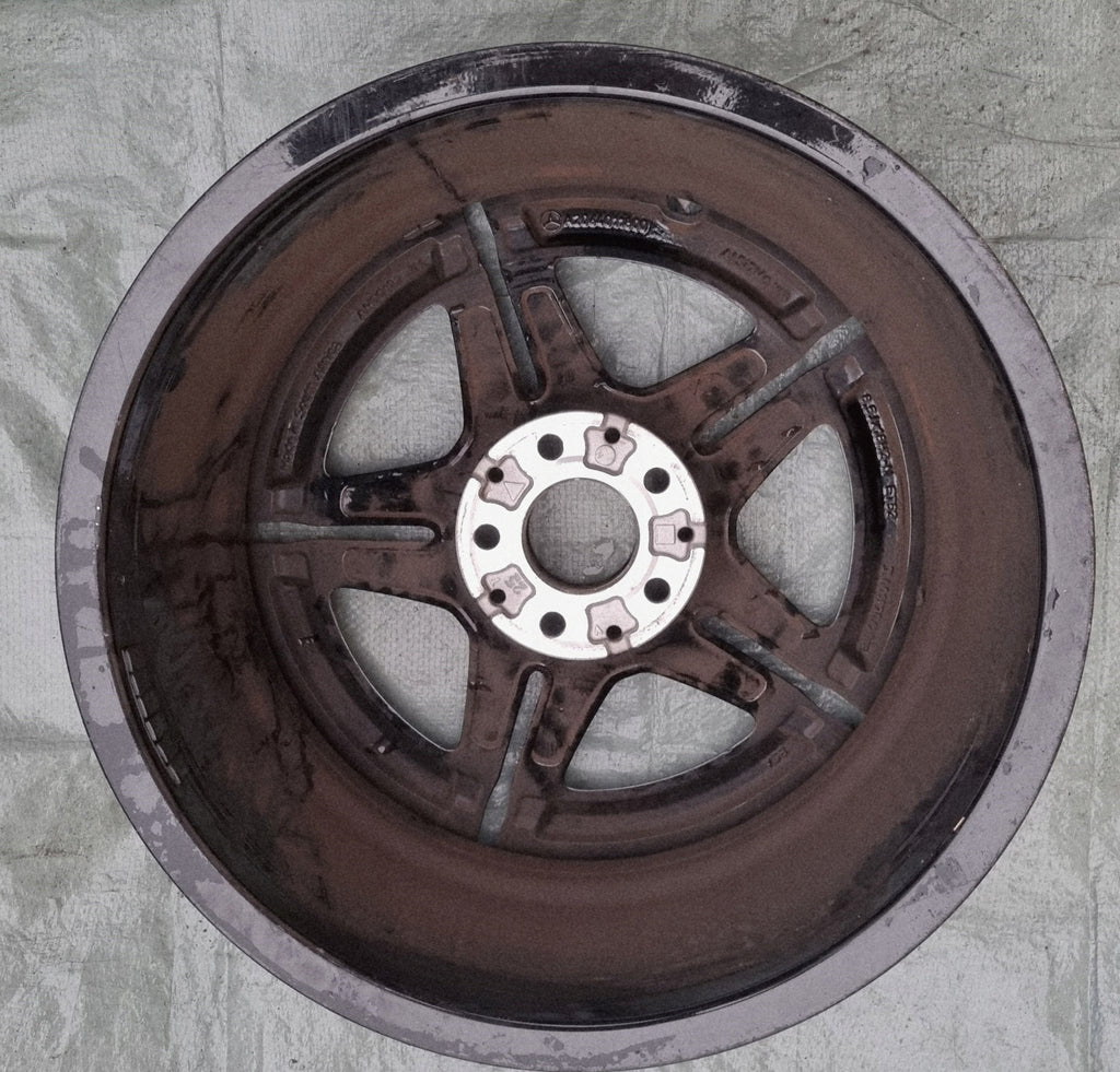 1x Alufelge 18 Zoll 8.0" 5x112 52ET Glanz Silber A2064011000 Mercedes-Benz W206 FEL7161836801cv