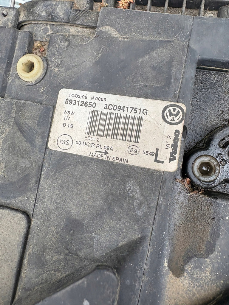 Frontscheinwerfer VW Passat 3C0941751G Xenon Links Scheinwerfer Headlight SCH6300947532ac