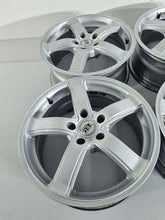 Laden Sie das Bild in den Galerie-Viewer, 4x Alufelge 17 Zoll 7.5" 5x112 38ET Glanz Silber Audi Rim Wheel FEL9627765818vy