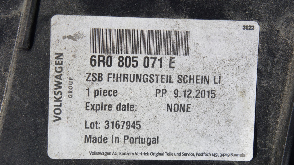 Frontscheinwerfer VW Polo 6R1941007E Links Scheinwerfer Headlight SCH2602821358vb