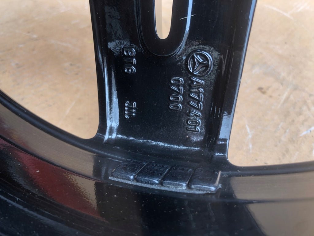 1x Alufelge 18 Zoll 7.5" 5x112 49ET Glanz Schwarz A1774010700 Mercedes-Benz FEL7456251068nr