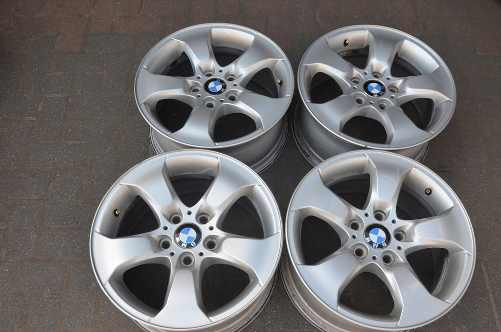 4x Alufelge 17 Zoll 8.0" 5x108 46ET Silber BMW X3 E83 Rim Wheel FEL4390822729ow