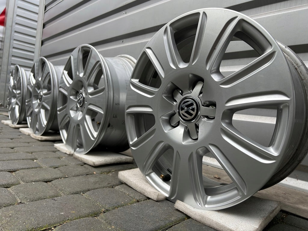 4x Alufelge 16 Zoll 6.5" 5x112 33ET Audi Passat Sharan Touran Rim Wheel FEL2927474441eq