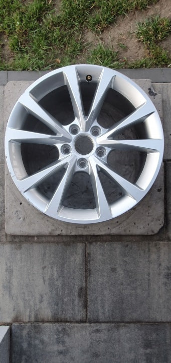 1x Alufelge 17 Zoll 8.0" 5x112 46ET Glanz 8Y0601025CC Audi A3 Rim Wheel FEL9286763277fo