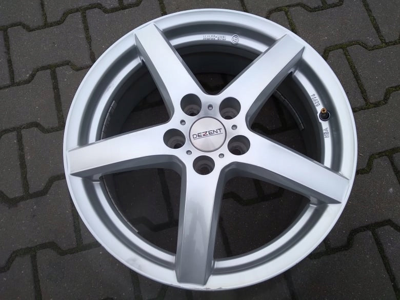 1x Alufelge 17 Zoll 7.0" 5x108 50ET KBA51527 Rim Wheel FEL2029289965dl