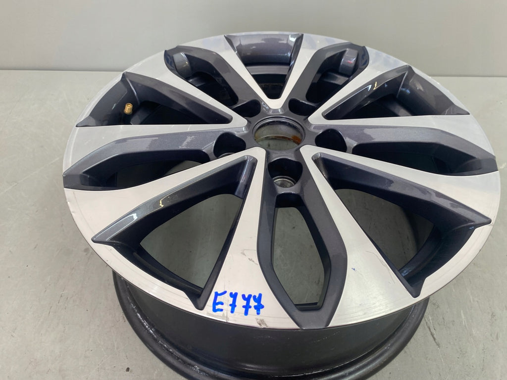 1x Alufelge 16 Zoll 6.5" 5x114.3 44ET Glanz Graphit 403005287 Mg Megane Iv FEL9608023216qh