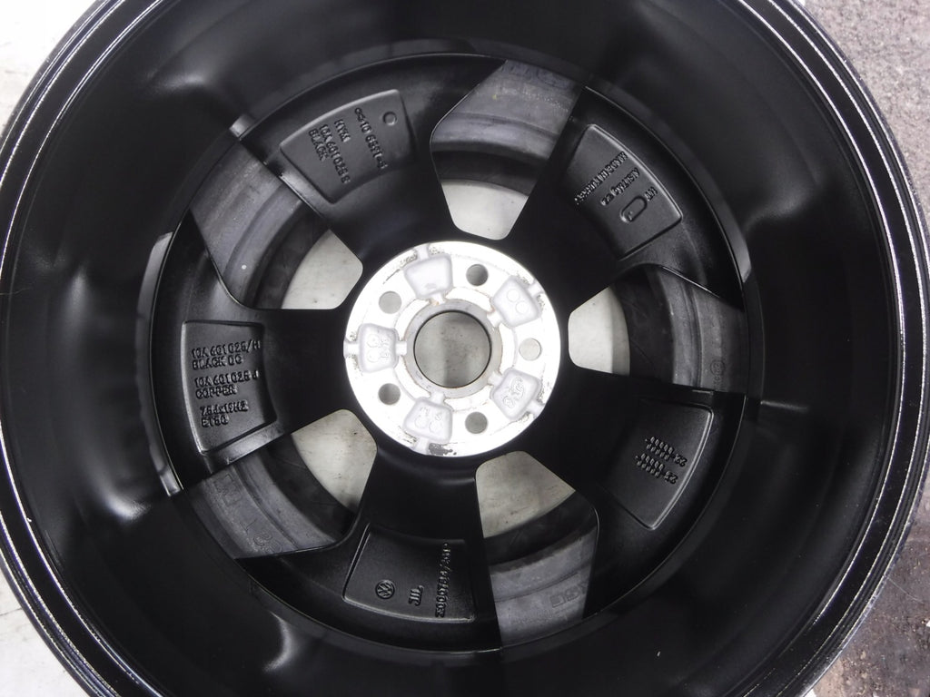 1x Alufelge 19 Zoll 7.5" 5x112 50ET Glanz Schwarz 10A601025 VW Rim Wheel FEL8538900019hd