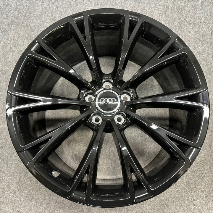 4x Alufelge 19 Zoll 9.0" 5x112 33ET Glanz Silber 4H0601025BG Audi A8 Rim Wheel FEL7774971663tp