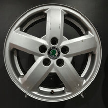 Load image into Gallery viewer, 4x Alufelge 15 Zoll 6.0" 5x100 38ET 1U0601025H Skoda Rapid Rim Wheel FEL5708887715xl