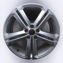 Load image into Gallery viewer, 1x Alufelge 17 Zoll 7.0&quot; 5x100 46ET Matt Silber 6R0601025AA VW Polo Rim Wheel