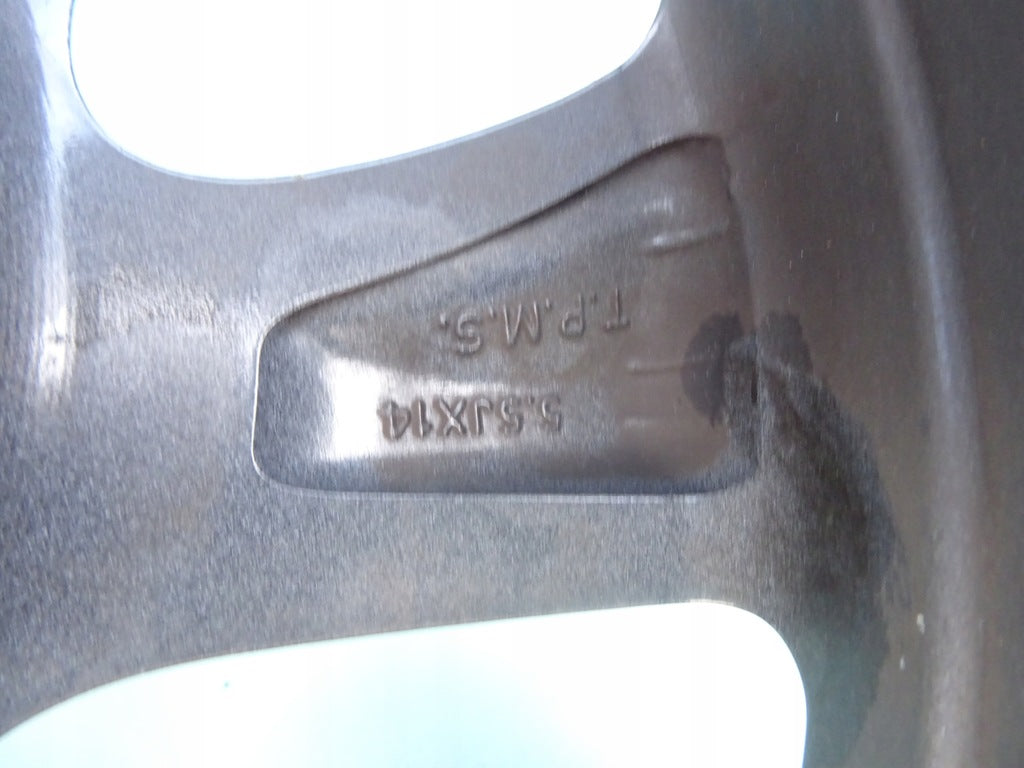 1x Alufelge 14 Zoll 5.5" 4x100 47ET 52910B9500 Hyundai I10 Rim Wheel FEL2215253603fj