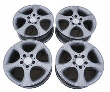 Laden Sie das Bild in den Galerie-Viewer, 4x Alufelge 16 Zoll 6.0" 5x112 46ET Schwarz Audi Rim Wheel FEL8463641249fs