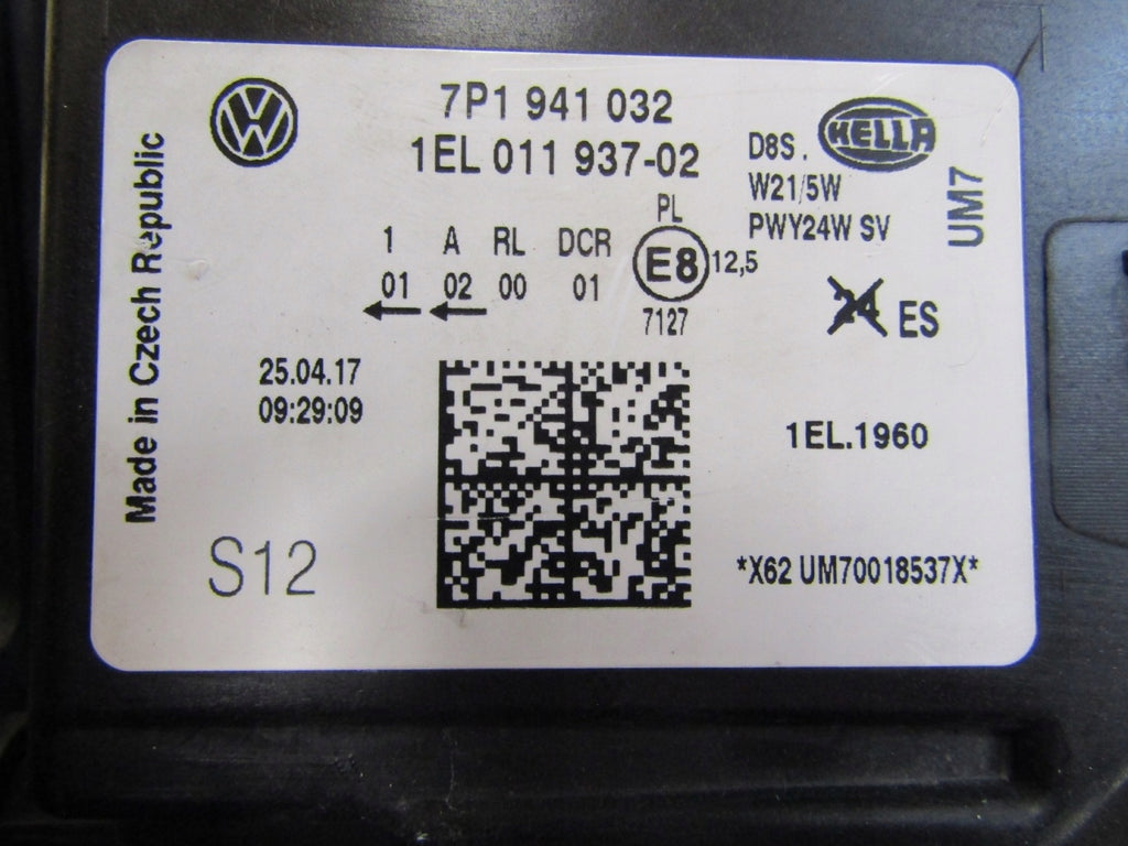 Frontscheinwerfer VW Touareg 7P1941032 Xenon Rechts Scheinwerfer Headlight SCH1210066388lv