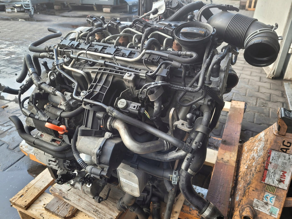 Motor VW Passat B7 Golf VI II CAY 1.6 TDI 116TKm Diesel Engine Komplett