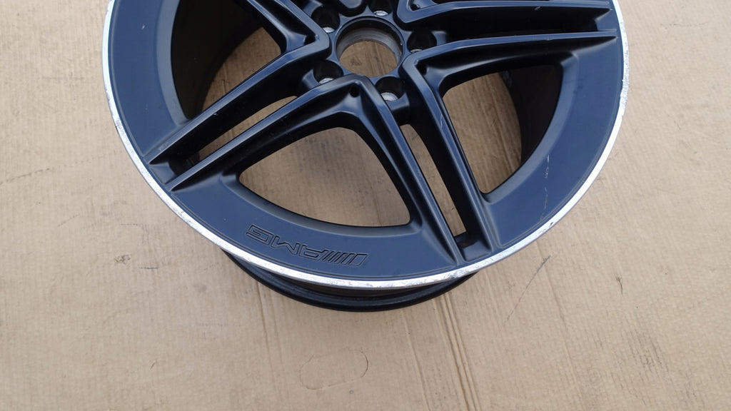 1x Alufelge 19 Zoll 9.0" 5x112 52ET Glanz Schwarz A1774012200 Mercedes-Benz Cla FEL6585203964pt
