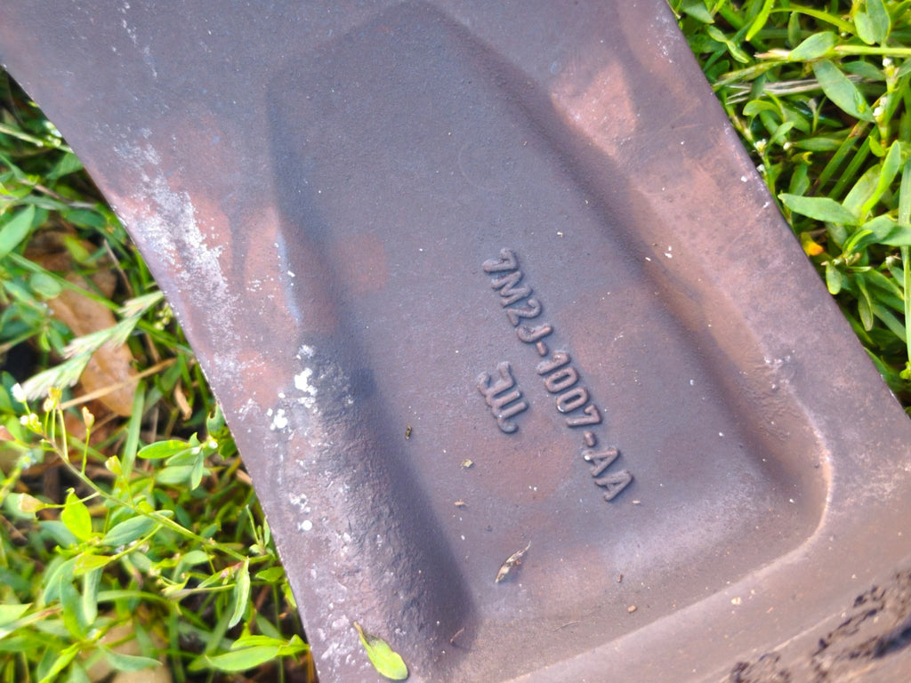 1x Alufelge 17 Zoll 7.0" 5x108 55ET Silber 7M2J-1007-AA Ford Mondeo Rim Wheel FEL2999024148pw