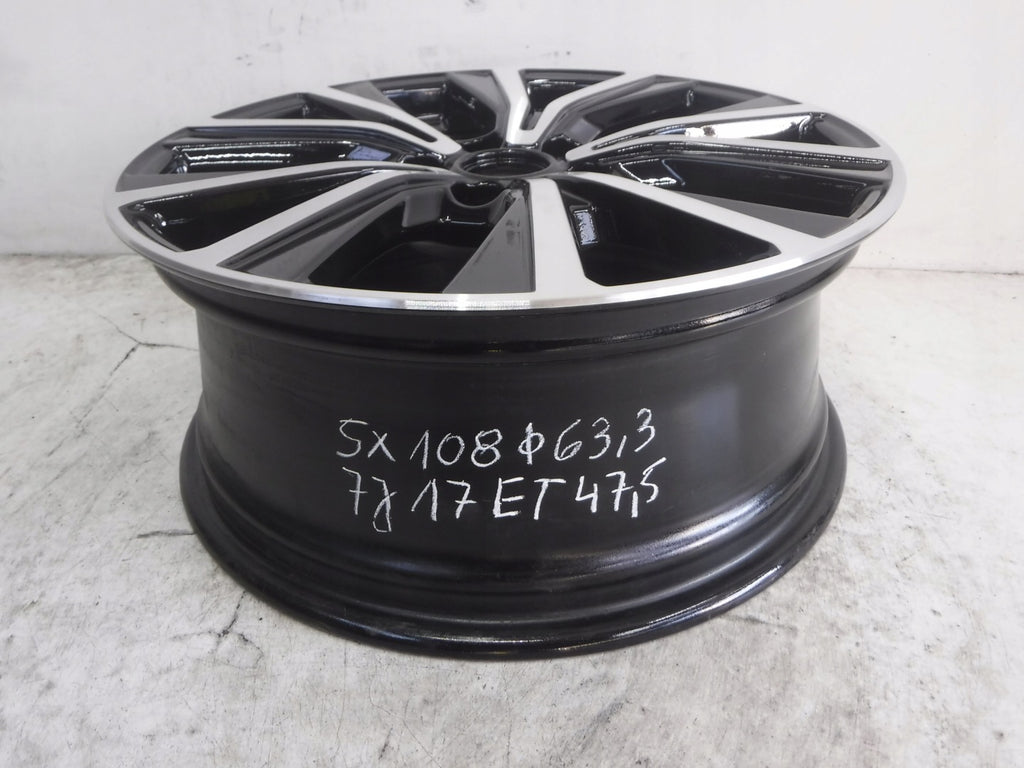 1x Alufelge 17 Zoll 7.0" 5x108 47 5ET L1TC1007AA Ford Focus Rim Wheel FEL5070697207jq
