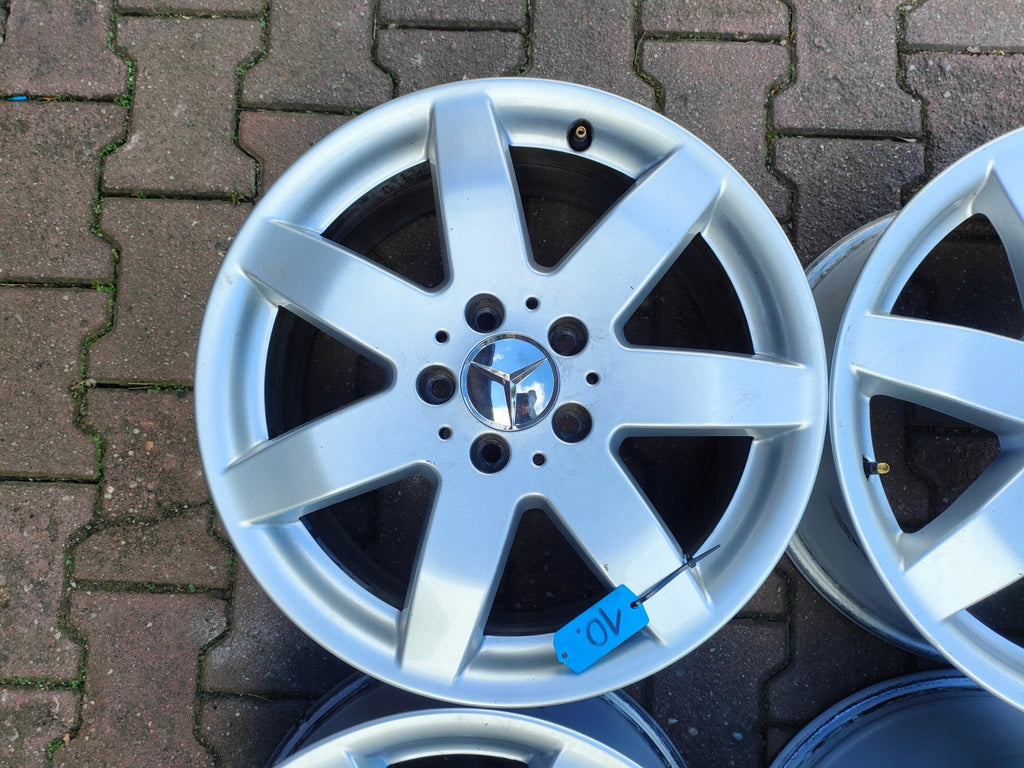 4x Alufelge 17 Zoll 7.5" 5x112 56ET Matt Silber A1644014502 Mercedes-Benz W164 FEL7811370089er