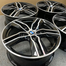 Load image into Gallery viewer, 4x Alufelge 18 Zoll 7.5&quot; 5x112 51ET Glanz Silber 7850456 BMW X1 F48 Rim Wheel