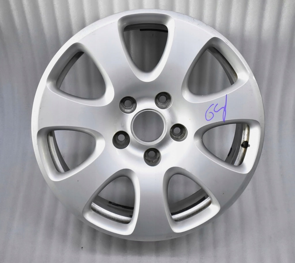 1x Alufelge 18 Zoll 7.5" 5x130 53ET Glanz Silber 4L0601025E Audi Q7 Rim Wheel FEL3291105542eu