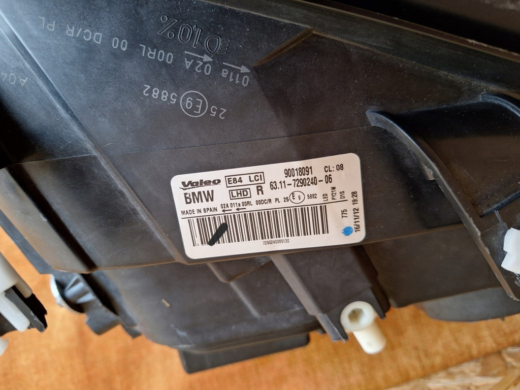 Frontscheinwerfer BMW X1 E84 7290240 Xenon Rechts Scheinwerfer Headlight SCH9345995561dy