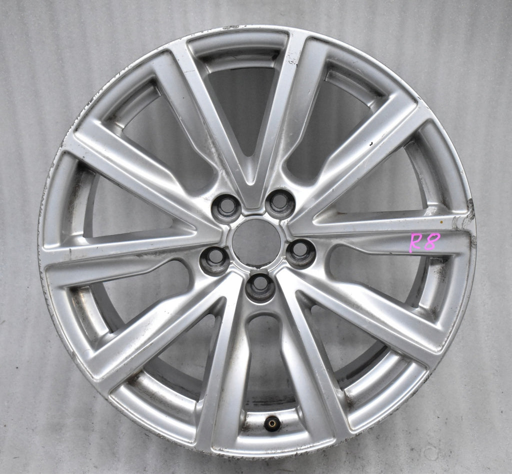 1x Alufelge 17 Zoll 7.5" 5x100 36ET Glanz Silber 8X0601025CD Audi A1 Rim Wheel FEL3225300175em