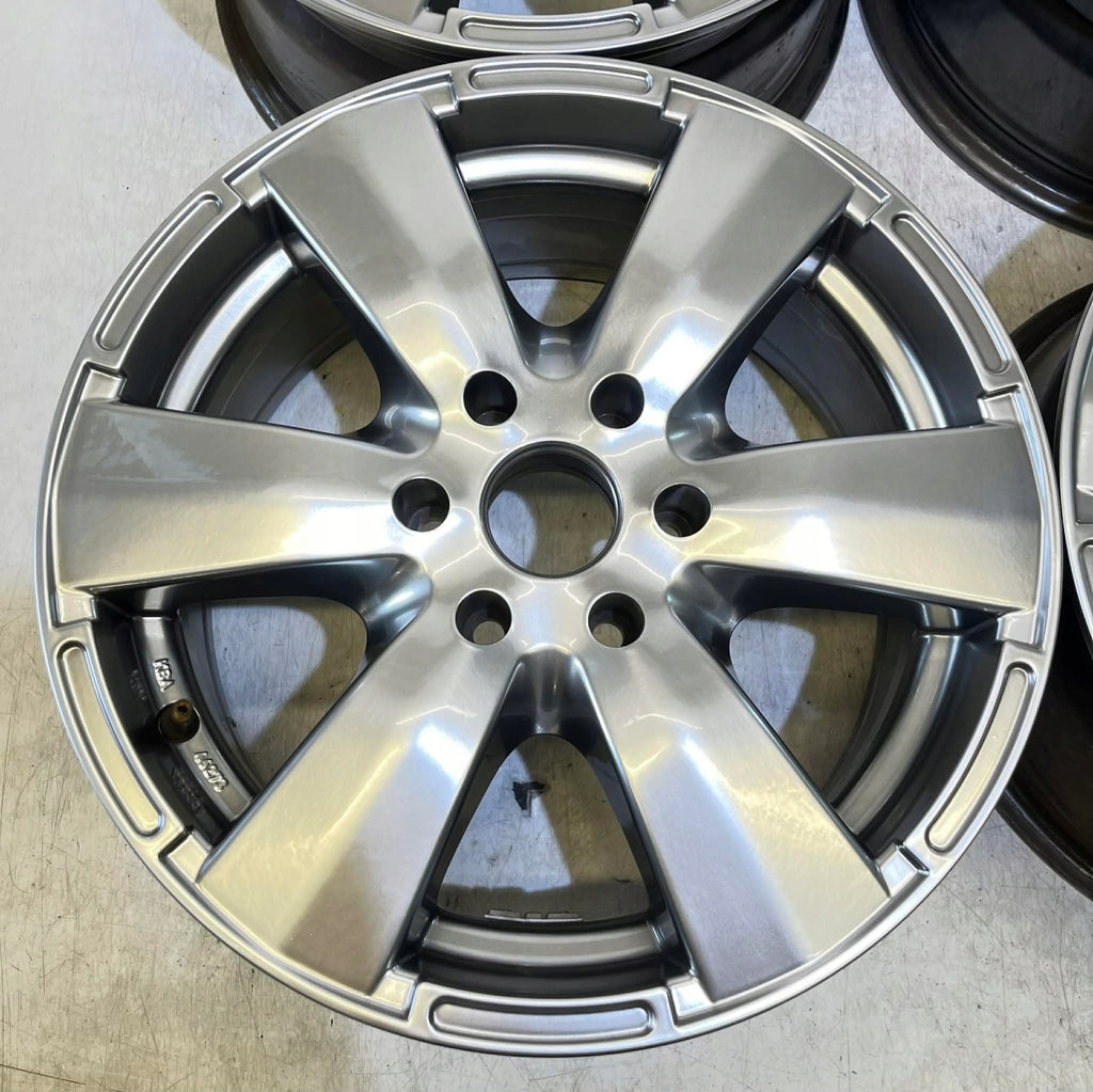 4x Alufelge 16 Zoll 7.0" 6x114.3 30ET Glanz Silber Rim Wheel FEL8092985294ko