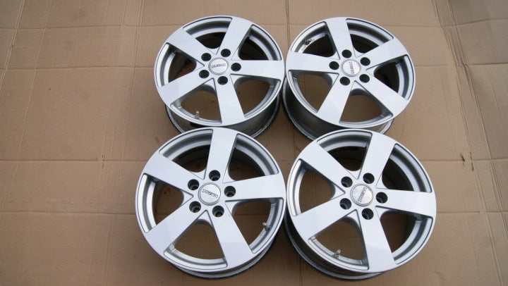 4x Alufelge 16 Zoll 6.5" 5x114.3 Nissan I Rim Wheel FEL3230276446yt