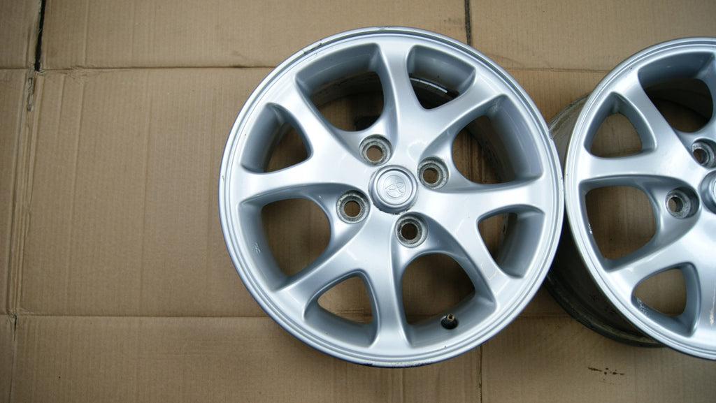 1x Alufelge 14 Zoll 5.5" 4x100 Toyota I X Rim Wheel FEL1631174944rf