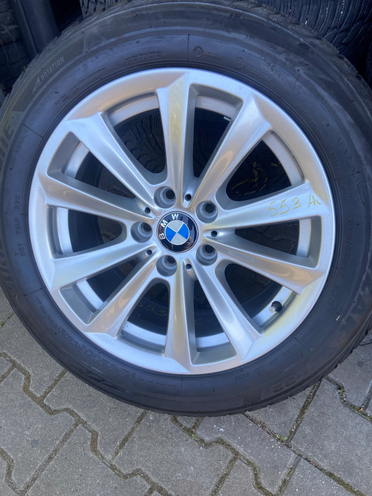 4x Alufelge 17 Zoll 8.0" 5x120 30ET Glanz Schwarz 6780720 BMW F11 F10 Rim Wheel FEL7211725696qc