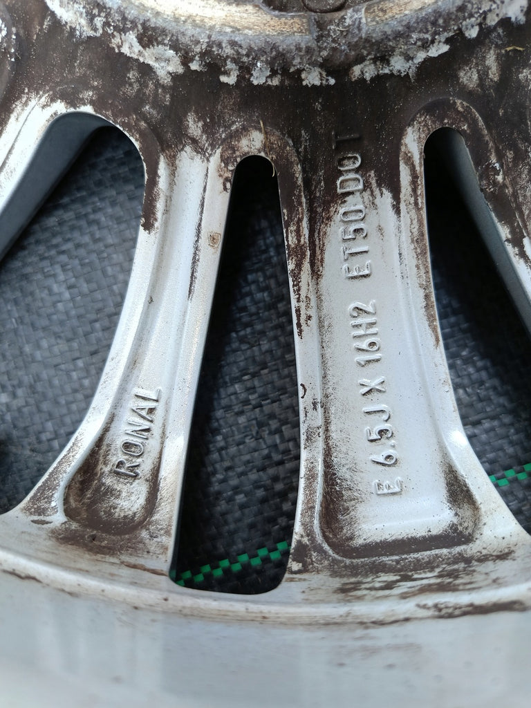 1x Alufelge 16 Zoll 6.5" 5x108 50ET JX7C-1007-B1A Ford Focus C-Max Rim Wheel