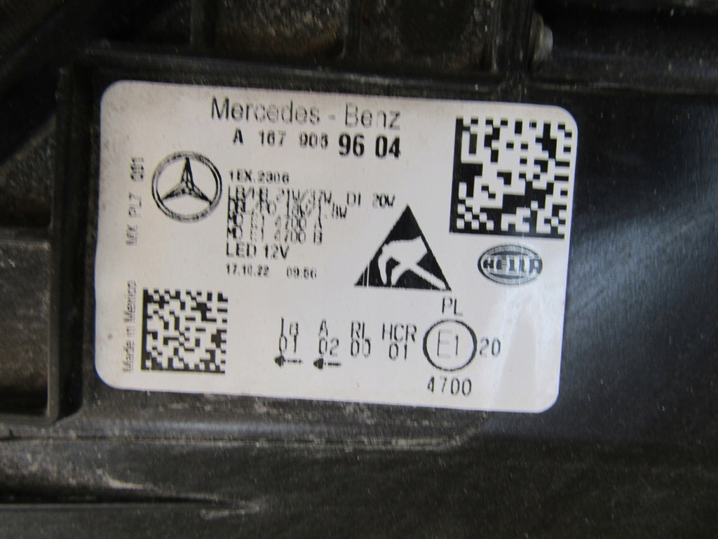 Frontscheinwerfer Mercedes-Benz Gle A1679069604 LED Rechts Headlight