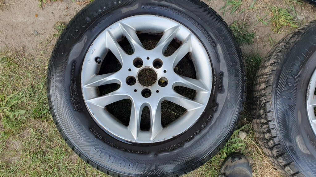 4x Alufelge 14 Zoll 6.0" 5x100 38ET Rim Wheel FEL9028702024wp