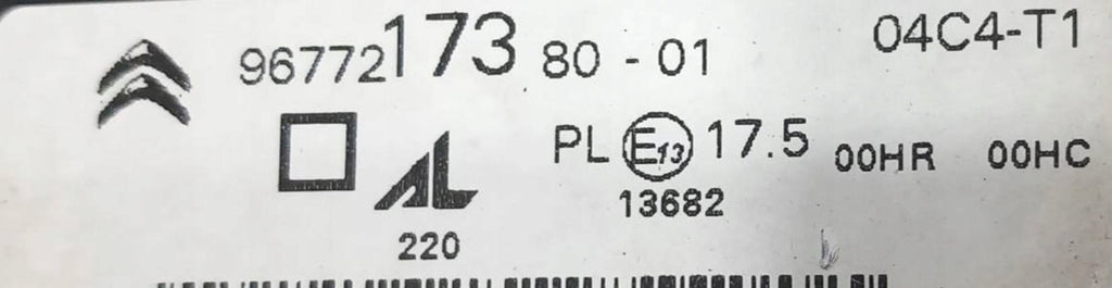 Frontscheinwerfer Citroën C4 Grand Picasso II 9677217380-01 Links Headlight