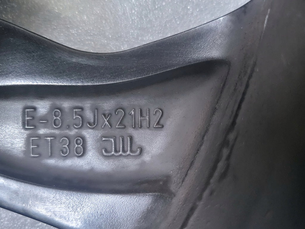 1x Alufelge 21 Zoll 8.5" 5x112 38ET Glanz Schwarz 83A601025AE Audi Mg Rim Wheel FEL2311877911wg