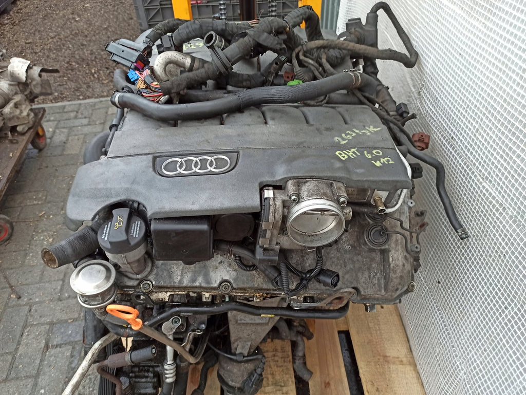 Motor Audi A8 BHT 6.0 450PS 331kW 263TKm Benzin Engine Komplett