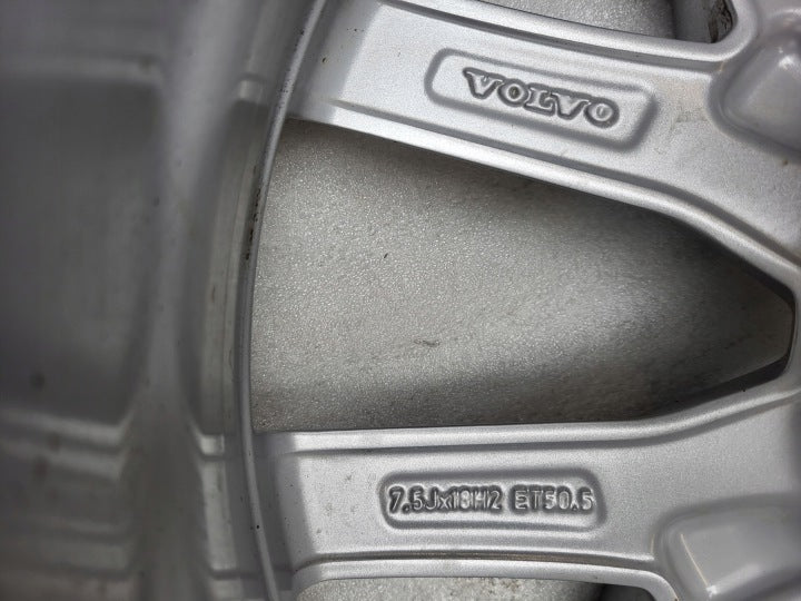 1x Alufelge 18 Zoll 7.5" 5x108 50 5ET Glanz Silber 31423851 Volvo V60 Xc60 FEL1363552845kn