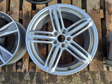 Laden Sie das Bild in den Galerie-Viewer, 1x Alufelge 19 Zoll 8.5" 5x112 43ET Glanz Silber 8K0601025CM Audi Rim Wheel FEL8979065252am