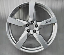 Load image into Gallery viewer, 1x Alufelge 21 Zoll 8.5" 5x112 34ET Glanz Silber 80A601025AR Audi Rim Wheel FEL7848719361ah