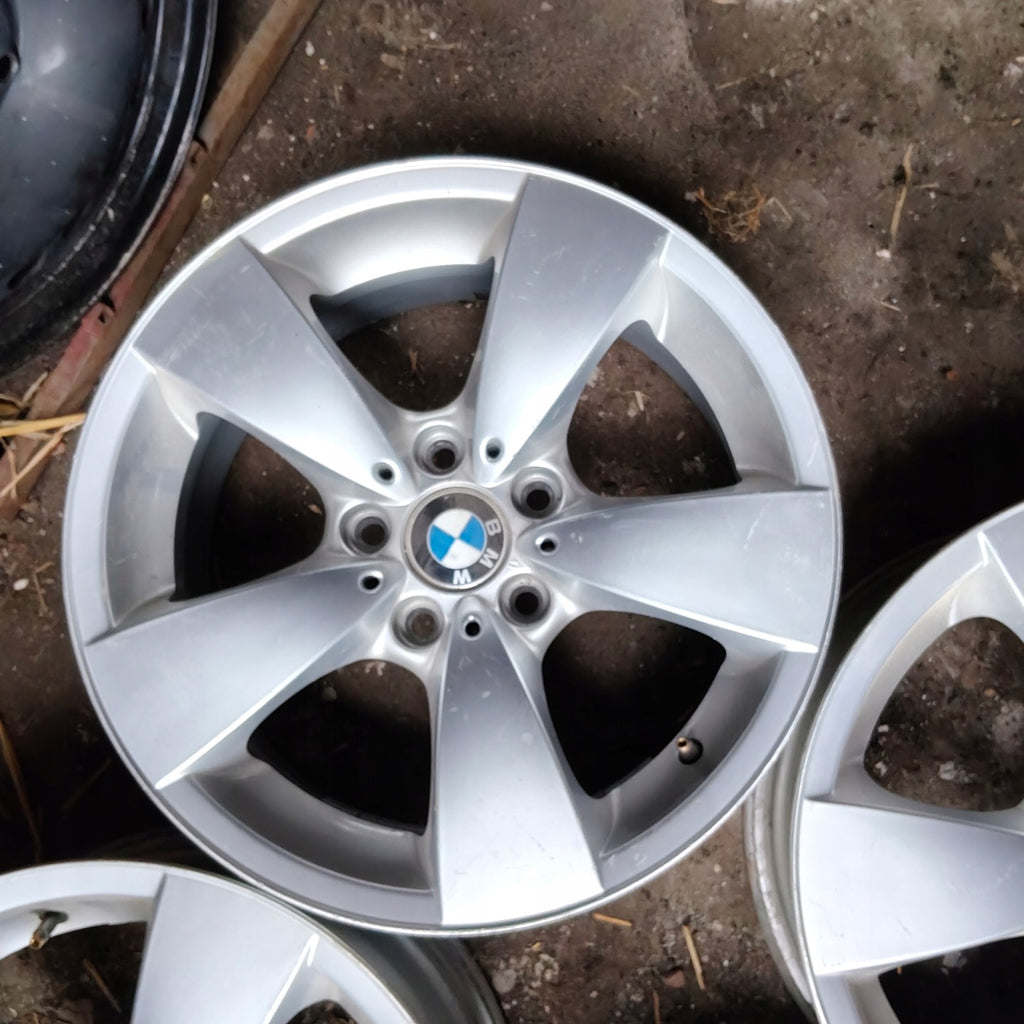 4x Alufelge 17 Zoll 7.5" 5x120 20ET Glanz Schwarz 6762001 BMW E60 E61 Rim Wheel FEL4685060102mp