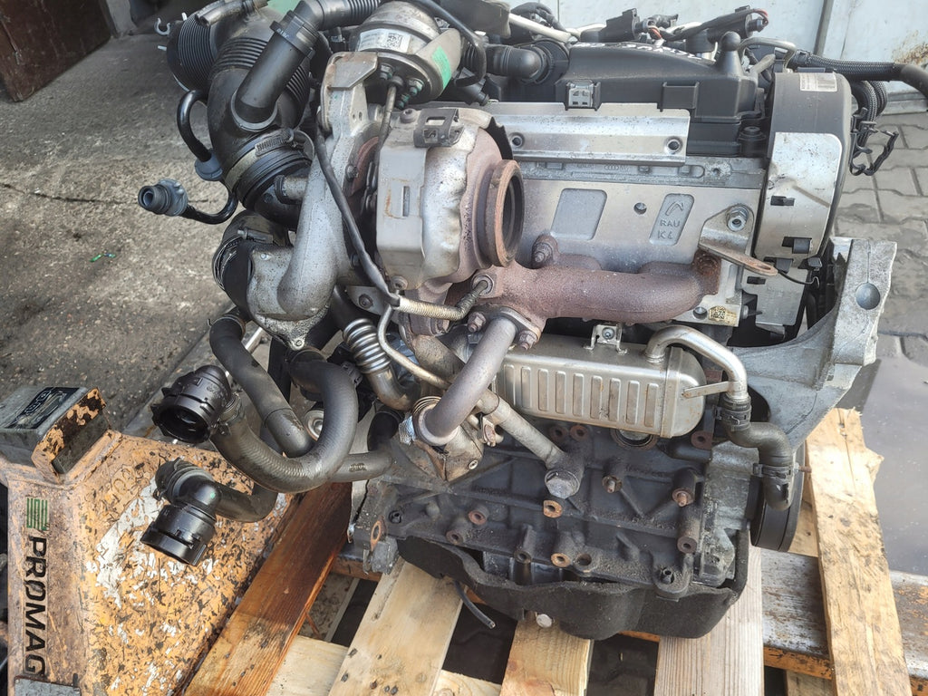 Motor VW Passat B7 Golf VI II CAY 1.6 TDI 116TKm Diesel Engine Komplett