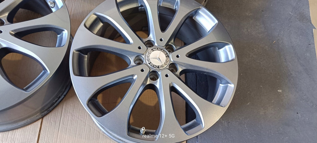 4x Alufelge 18 Zoll 8.0" 5x112 38ET A2534011500 Mercedes-Benz Glc C253 Rim Wheel FEL5318594605br