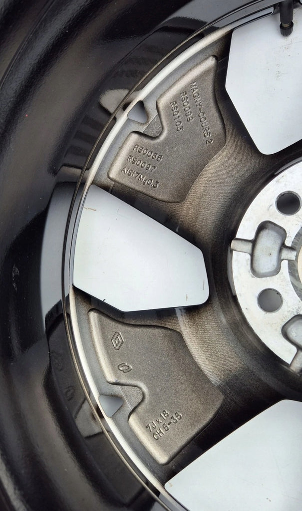 1x Alufelge 18 Zoll 7.0" 5x114.3 35ET 403001407R Renault Arkana I Rim Wheel FEL3853501730wb