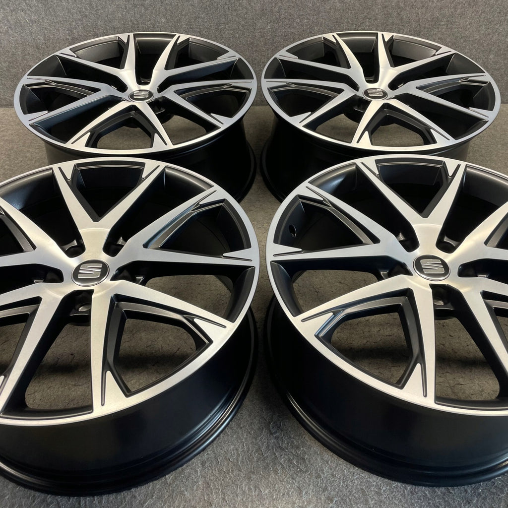 4x Alufelge 19 Zoll 8.0" 5x112 45ET Glanz Schwarz 575601025L Cupra Ateca FEL9038253642ze