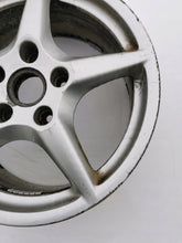 Laden Sie das Bild in den Galerie-Viewer, 1x Alufelge 18 Zoll 8.0&quot; 5x130 57ET Glanz Silber 99736213600 Porsche 911 997
