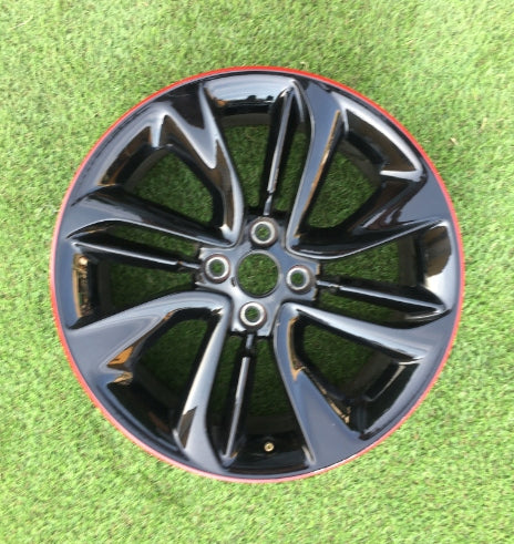 1x Alufelge 17 Zoll 7.0" 4x100 44ET OP035K3 Opel Corsa Rim Wheel